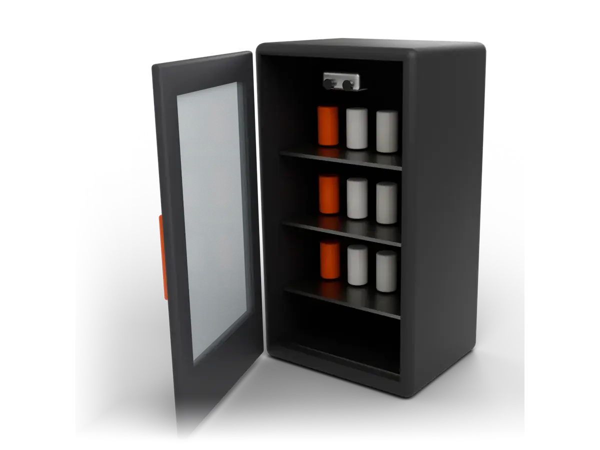 Stylized 3D model of Stereo-Vision Door State Detection